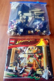 Lego 7621: Indiana Jones & The Lost Tomb (2008) 100% Complete (NO BOX)