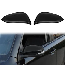 Glossy Black Direct Replacement Mirror Cover Caps Trims for 2014-2024 Toyota ...