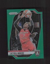 2024 Panini Prizm WNBA #54 Laeticia Amihere Green Prizms
