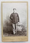 Cabinet photo of a Sons of Veteran's Post 11 Officer in Undress Uniform, Phila.