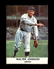 1961 Golden Press Set-Break # 29 Walter Johnson VG-VGEX *GMCARDS*