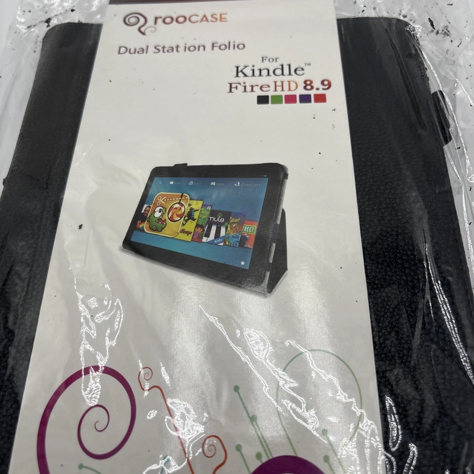 rooCASE Amazon Kindle Fire HD 8.9" Tablet Ultra-Slim Protective Folio Vegan Case - Image 3 of 4