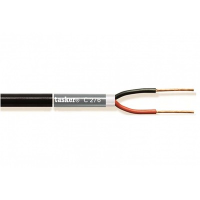 Lautsprecherkabel C276-BLACK Leitungen Rolle Schwarz Tasker