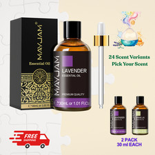 MAYJAM 30ml Essential Oils Set for Diffuser Aromatherapy Candle Soap DIY Gift