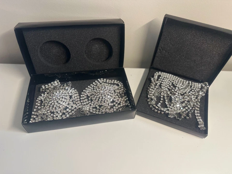 Fredricks of Hollywood 2 изделия комплект цепочка/драгоценности белье один размер - Изображение 2 из 4