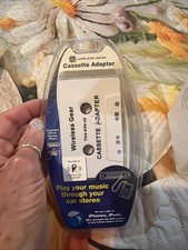 Wireless Gear G0243 Cassette Adapter White 3.5mm for iPhone CD MP3