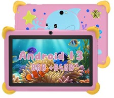 7"inch Android 13 Kids Tablet 8GB  64GB WIFI 6000mAh Kid Mode Time Pare Control