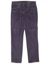 Jeans JECKERSON uomo dritto W34 L34 blu navy cotone S103