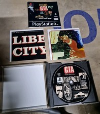 GTA Grand Theft Auto (GTA Versione Europea Black Label PS1 Play Station 1)