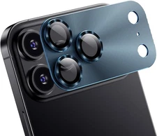 For iPhone 17 Pro Max 17 Air Camera Lens Protector Metal Alloy Tempered Glass