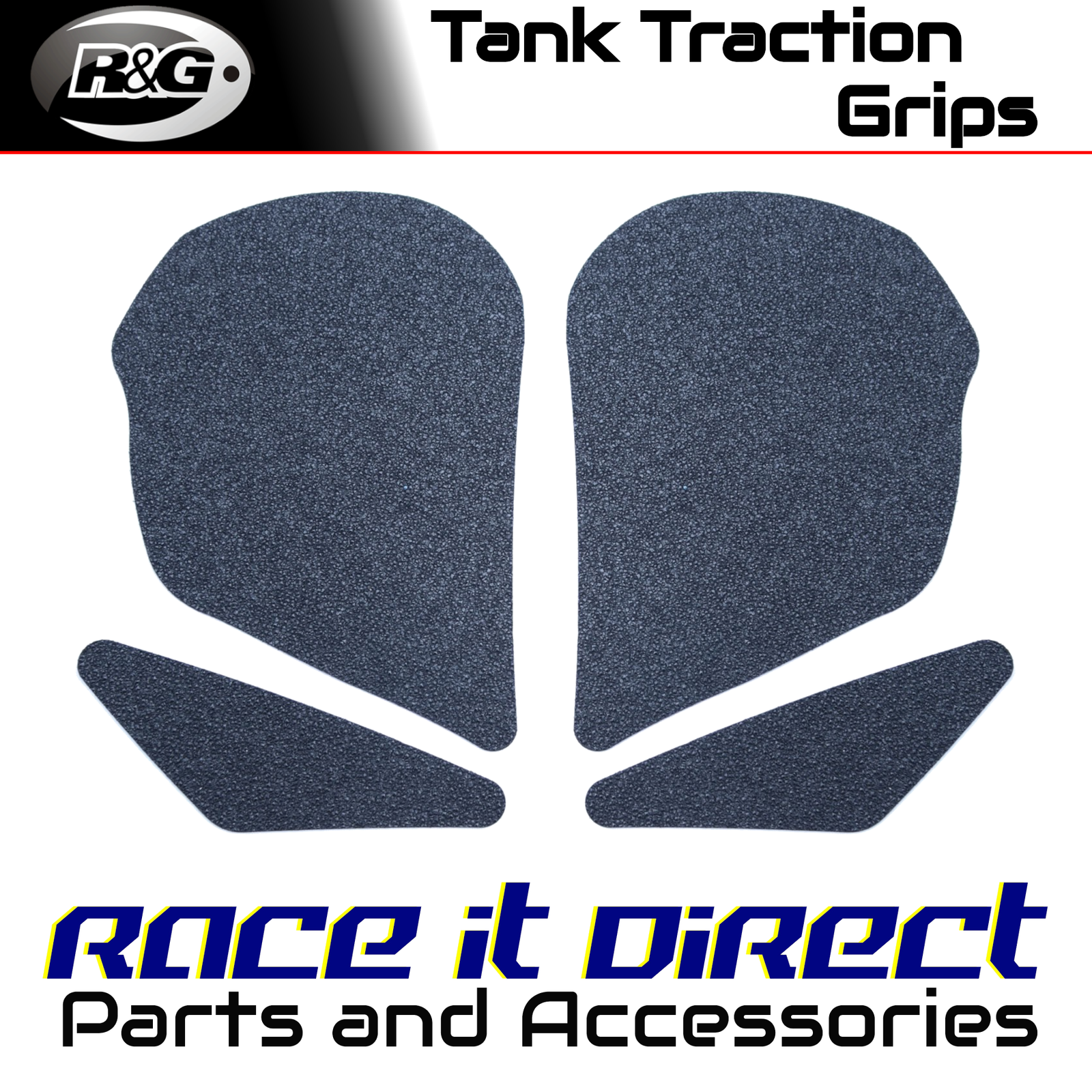 Tank Traction Grips for KTM RC8R 2009-2015 R&G