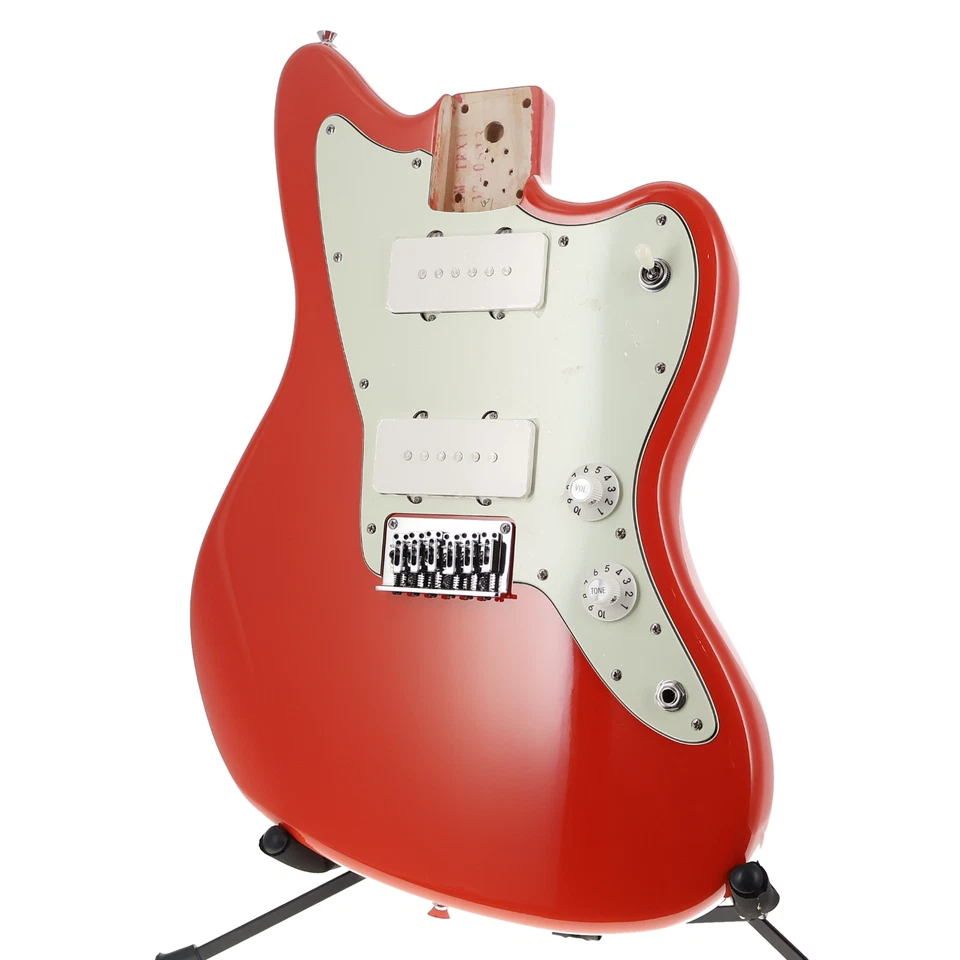 Cuerpo de 12 cuerdas Squier Paranormal Jazzmaster XII FSR Fiesta rojo completamente cargado Foto 4 de 4
