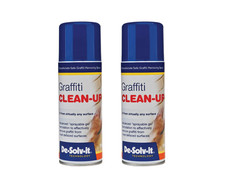 De-Solv-It Graffiti Clean Up Spray 200ml – 2 Pack – Paint Marker & Stain Remover