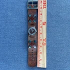 New ListingVintage-style Cuff Watch 1970s Retro Men's Watch Leather Strap