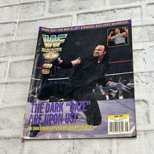 WWF Magazine June 1997 THE UNDERTAKER - No Poster Included Vintage Vtg GUC 90s