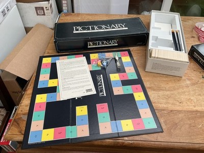 Vintage Pictionary ''The Game Of Quick Draw'' (1987) vollständig.
