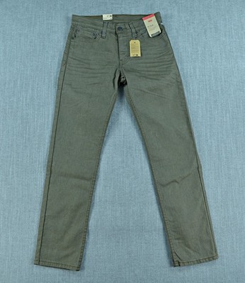 Levi's 511 Jeans Men's 29x30 Olive Green Comfort Stretch Slim Leg Denim NWT