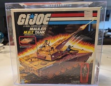 1985 HASBRO GI JOE MAULER MBT TANK SEALED BOX CAS 80   83.8 MISB FREE SHIPPING