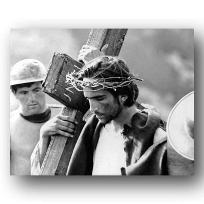 Enrique Irazoqui Photo 8x10 The Gospel According To St. Matthew 1964 Film Set