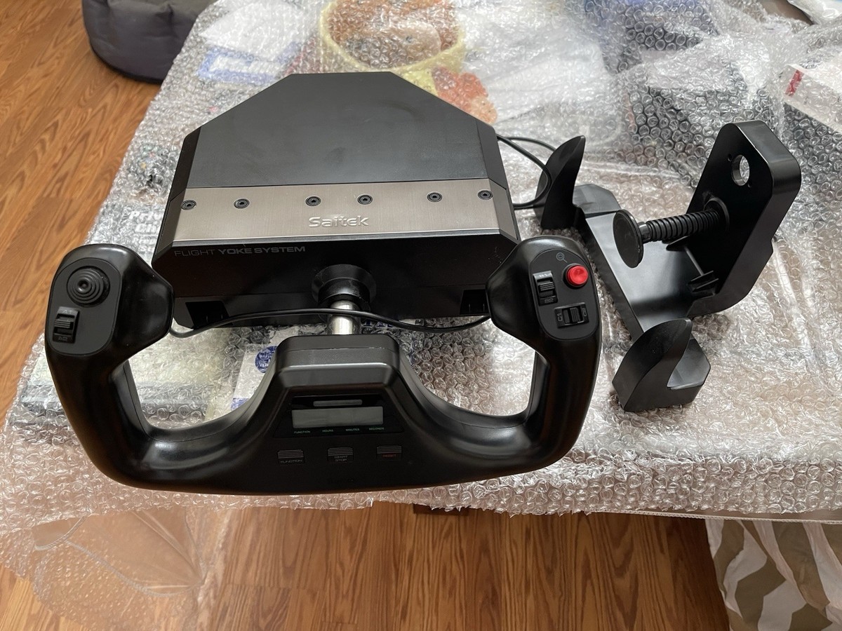 Saitek Flight Yoke For PC | eBay