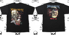 American Vintage Men's T-shirt 1987 Megadeth Peace Sells Tour Shirt S-5XL