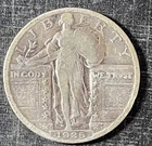 1925 Standing Liberty Quarter 25C Silver Circulated