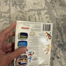 VTG 1992 Tiny Toon Adventures Cartoon Workshop Nintendo NES Game CIB Konami