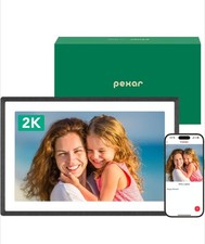 pexar by Lexar WiFi Digital Picture Frame 11  . 2K Resolution Ultimate Clarity.