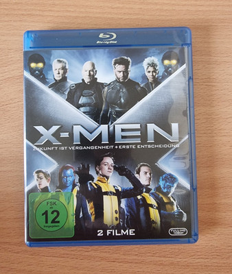 X-Men 2 Filme Blu-ray Set: Zukunft ist Vergangenheit + Erste Entscheidung FSK 12