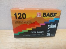 BASF P6-120 8mm Video Camcorder Cassette Tape - New Sealed