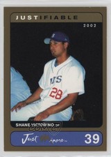 2002 Just Minors Justifiable Executive Proof Gold /1000 Shane Victorino #39 0q3