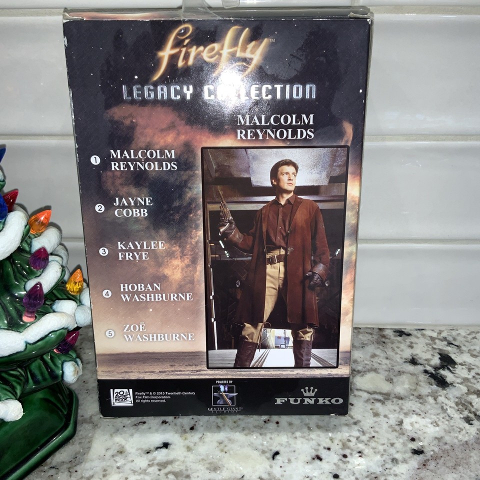 Funko Firefly Legacy Collection: Malcolm Reynolds Action Figure (BOX ...