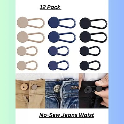 Verstellbare No-Sew Jeans Taille Reduzierknöpfe, erweiterbare Hose 1-1,4 Zoll
