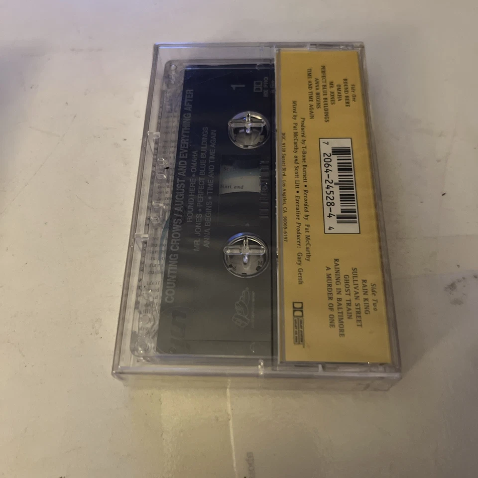 Counting Crows - August and Everything After - Cassette (1993) Sealed NEW - Image 2 of 3