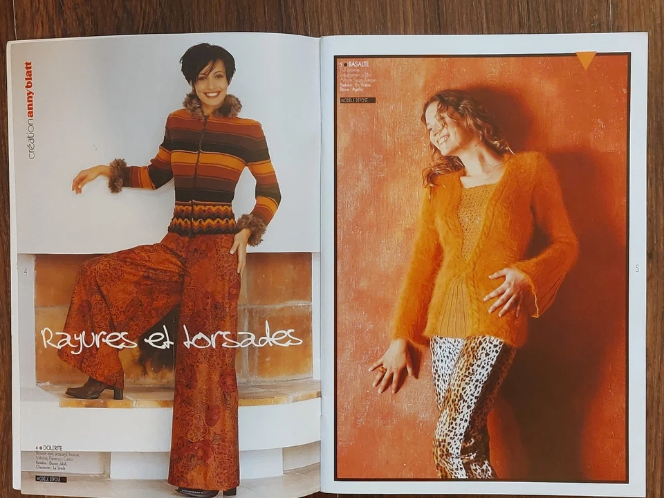 Anny Blatt Wolle Nr. 183 Zeitschrift Herbst/Winter 2001 Vintage viele Fotos - Bild 3 von 4