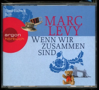 Marc LEVI★WENN WIR ZUSAMMEN SIND★4-CD★Timo HÜBSCH liest★ARGON★NEUWERTIG★ - Bild 1 von 4