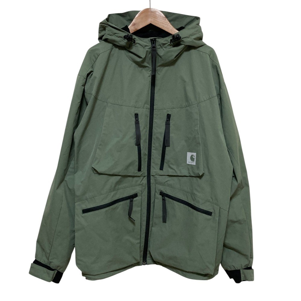 CARHARTT WIP HURST JACKET Mountain Parka, Size M, Khaki mens USED