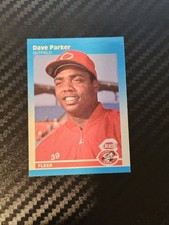 1987 Fleer Classic Miniatures - Dave Parker #80 Cincinnati Reds 