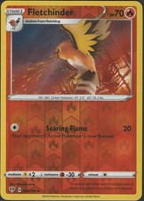 Fletchinder SWSH03: Darkness Ablaze Pokemon #031/189 Reverse Holo NM