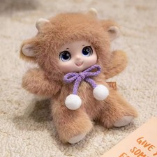 Goat Kawaii Vinyl Face 18cm Plush Toy Cute Bag Pendant Keychain Gift