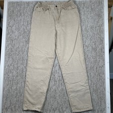 Vtg LL Bean Flannel Lined Jeans Women’s 12 MT Comfort Waist Relaxed Fit 90s Y2K