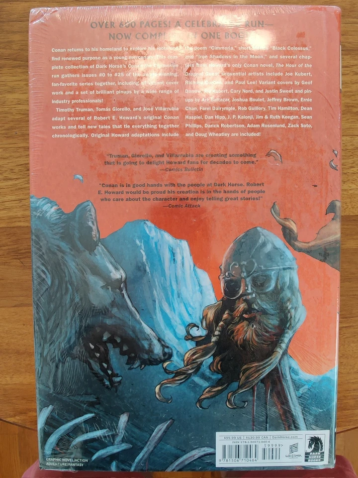 Colossal Conan the Cimmerian Omnibus HC Dark Horse RARO SELLADO FUERA DE SERVICIO Foto 2 de 4