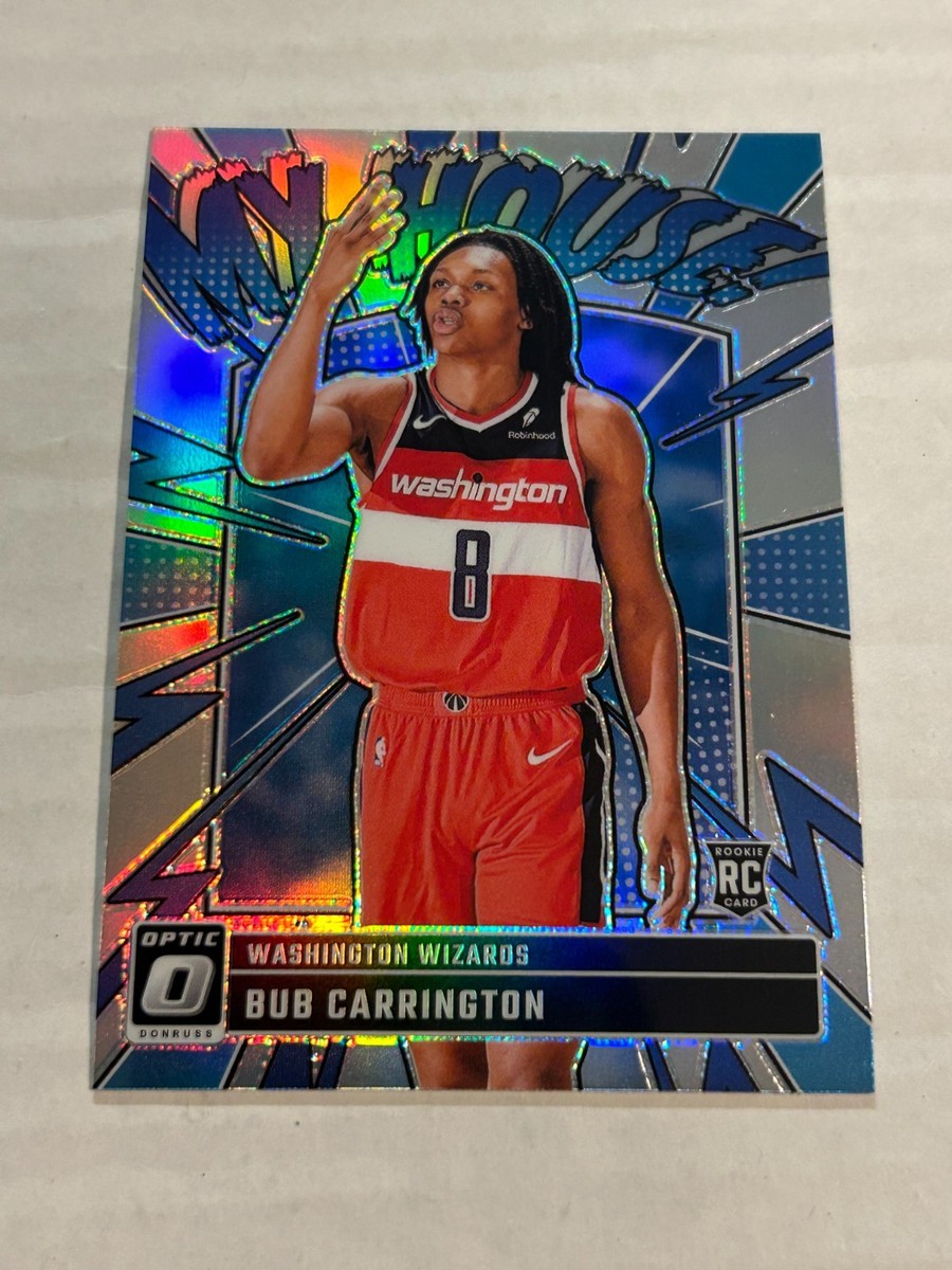 2024-25 DONRUSS OPTIC BUB CARRINGTON #8 MY HOUSE HOLO PRIZM ROOKIE