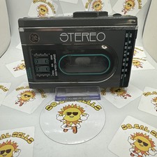 Vintage GE Walkman 3-5474 AM/FM Radio Cassette Player