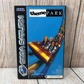Theme Park Sega Saturn Complete With Manual (PAL)