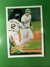 2010 Topps Landon Powell Oakland Athletics #588