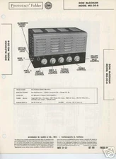 McGohan MG-30-B Amplifier - Sams PhotoFact Tech Docs
