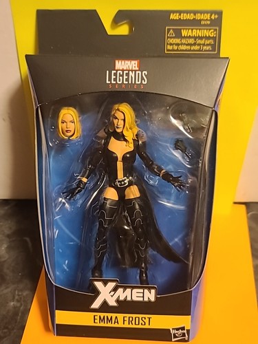 MARVEL LEGENDS EMMA FROST - MIP Walgreens exclusive !! white queen black grey - Picture 2 of 11