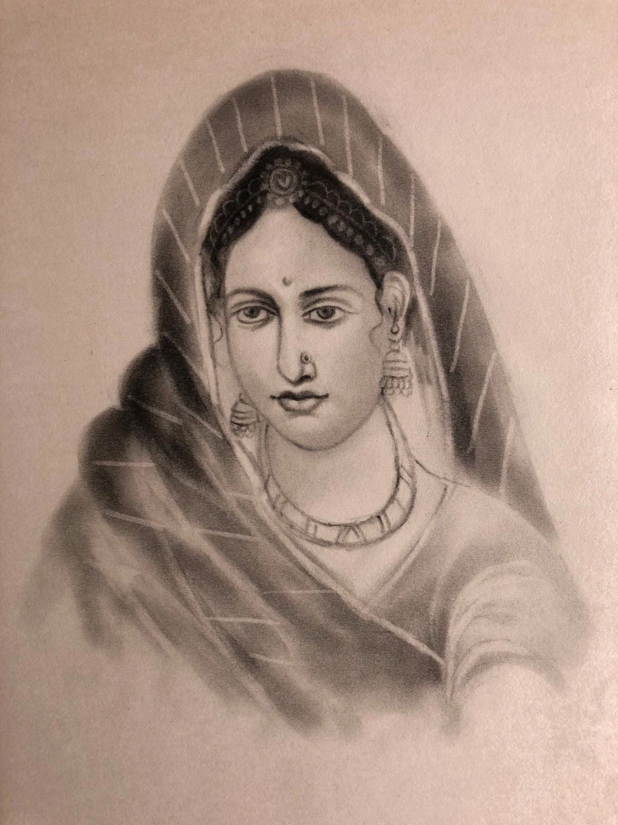 Discover 128+ rajasthani girl drawing best vietkidsiq.edu.vn