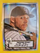 2021 Topps Chrome Platinum Anniversary Prism Refractors #177 Trevor Story